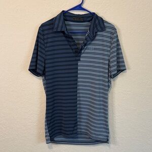 G Fore Split stripe mens polo